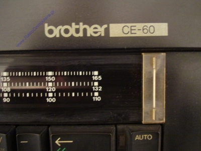 Typewriter Brother CE-60_2