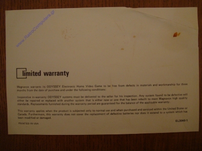 Magnavox Odyssey 100_15