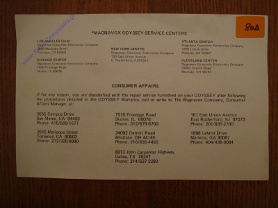 Magnavox Odyssey 4000_16