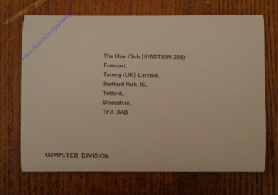 Tatung Einstein 256_24