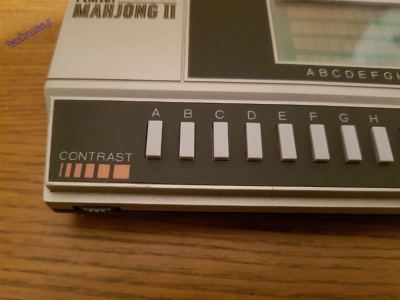 Bandai Perfect Mahjong 2 LCD Dot Matrix System_5